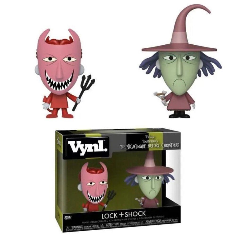 FunkoVYNL Tim Burton’s The Nightmare Before Christmas Lock&Shock Figures